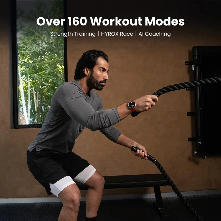 AMAZFIT Active 2 Smart Watch - Black, Silicone Strap thumbnail