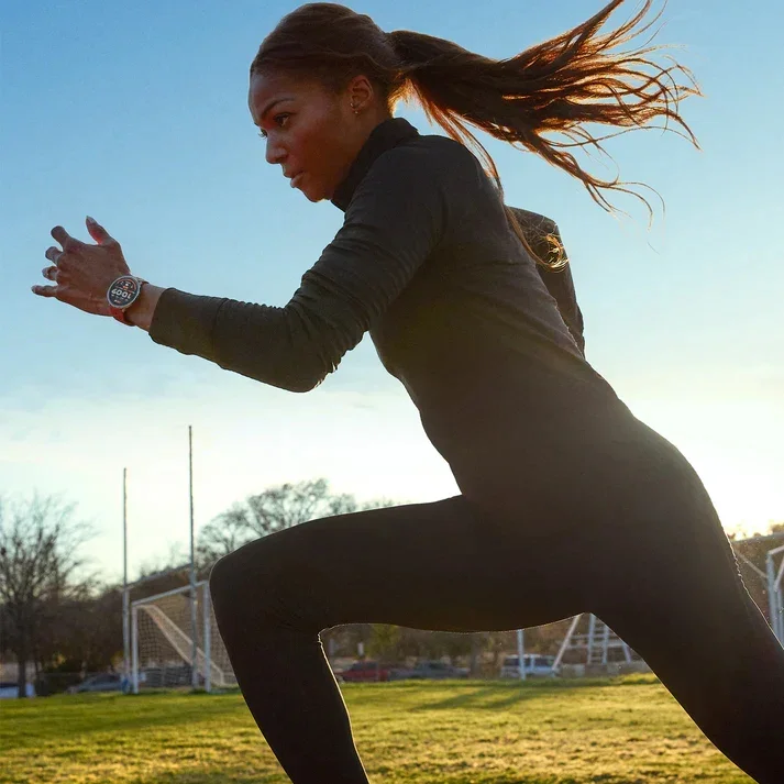 AMAZFIT Active 2 Smart Watch - Black, Silicone Strap thumbnail