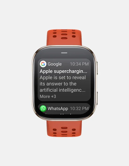 AMAZFIT Bip 6 Smart Watch - Black, Silicone Strap, 46 mm thumbnail