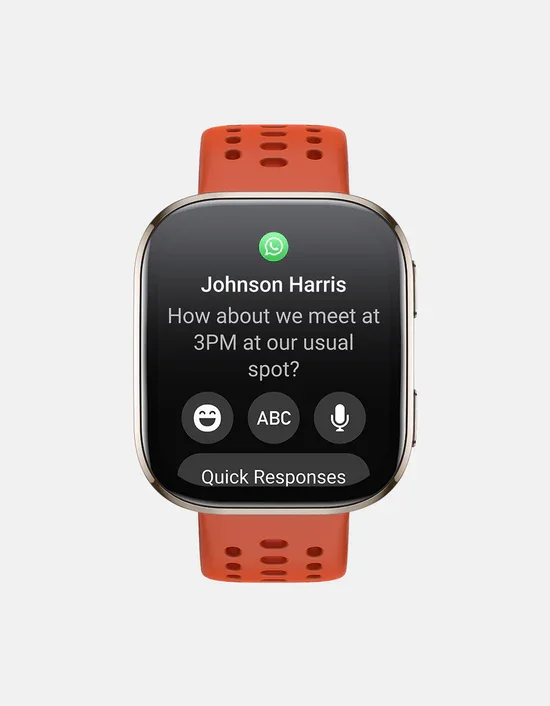 AMAZFIT Bip 6 Smart Watch - Black, Silicone Strap, 46 mm thumbnail