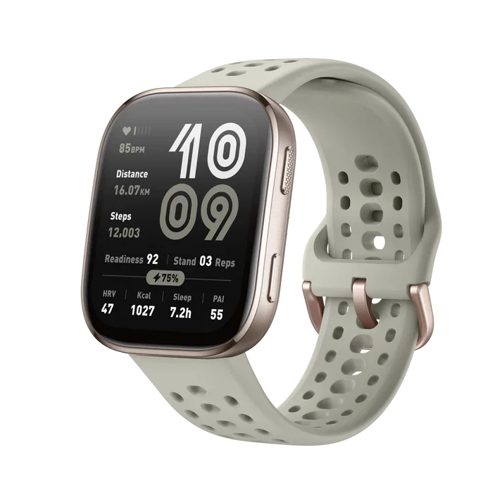 AMAZFIT Bip 6 Smart Watch - Black, Silicone Strap, 46 mm thumbnail