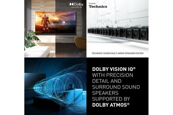 PANASONIC 65Z95BEB 65" OLED 4K HDR Smart Fire TV with Freely - TV thumbnail