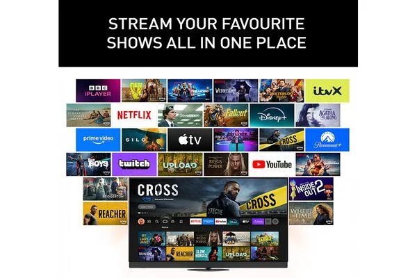 PANASONIC 65Z95BEB 65" OLED 4K HDR Smart Fire TV with Freely - TV thumbnail