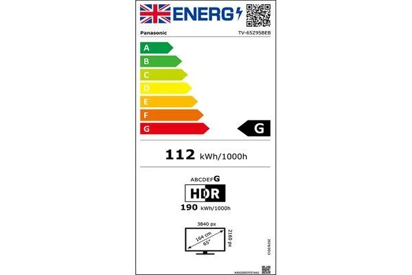 PANASONIC 65Z95BEB 65" OLED 4K HDR Smart Fire TV with Freely - TV thumbnail