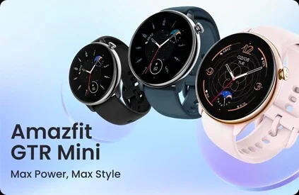 AMAZFIT GTR Mini Smart Watch - Ocean Blue