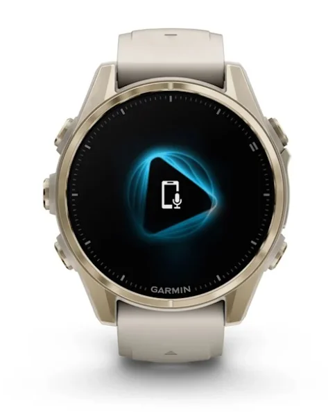 GARMIN fenix 8 AMOLED Smart Watch - Silver & Whitestone, 43 mm thumbnail