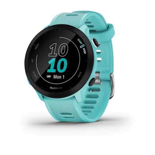 GARMIN Forerunner 55 Running Watch - Aqua Blue, Universal