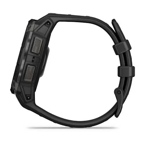 GARMIN Instinct 3 AMOLED Smart Watch - 45 mm, Black with Black Silicone Band thumbnail