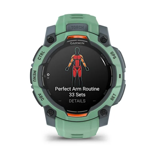 GARMIN Instinct 3 AMOLED Smart Watch - 45 mm, Neo Tropic with Neo Tropic Silicone Band thumbnail