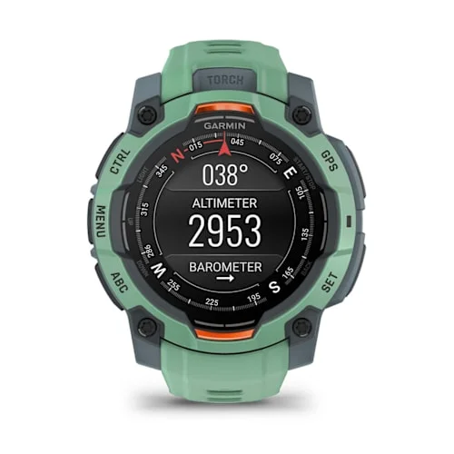 GARMIN Instinct 3 AMOLED Smart Watch - 45 mm, Neo Tropic with Neo Tropic Silicone Band thumbnail