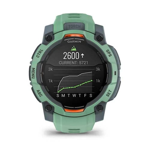 GARMIN Instinct 3 AMOLED Smart Watch - 45 mm, Neo Tropic with Neo Tropic Silicone Band thumbnail