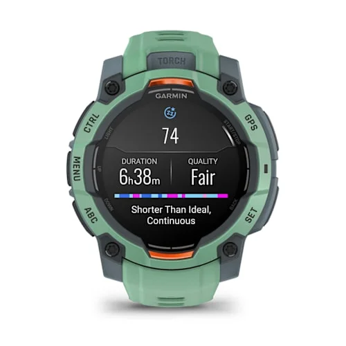 GARMIN Instinct 3 AMOLED Smart Watch - 45 mm, Neo Tropic with Neo Tropic Silicone Band thumbnail