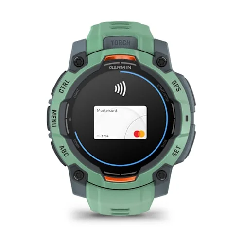 GARMIN Instinct 3 AMOLED Smart Watch - 45 mm, Neo Tropic with Neo Tropic Silicone Band thumbnail