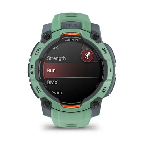 GARMIN Instinct 3 AMOLED Smart Watch - 45 mm, Neo Tropic with Neo Tropic Silicone Band thumbnail
