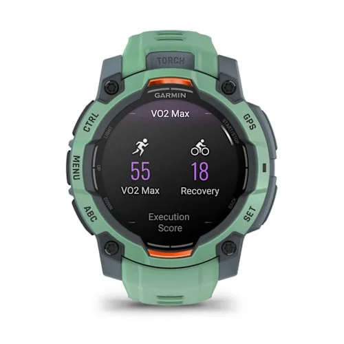 GARMIN Instinct 3 AMOLED Smart Watch - 45 mm, Neo Tropic with Neo Tropic Silicone Band thumbnail