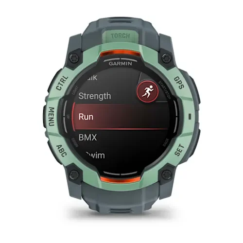 GARMIN Instinct 3 AMOLED Smart Watch - 50 mm, Neo Tropic with Twilight Silicone Band thumbnail