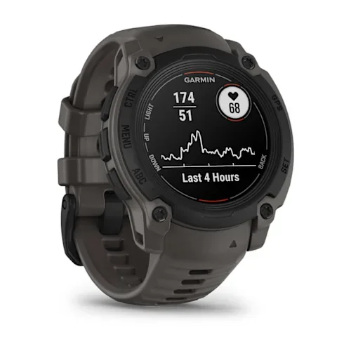 GARMIN Instinct E Smart Watch - 40 mm, Black with Charcoal Silicone Band thumbnail