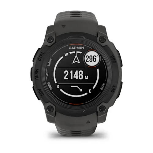 GARMIN Instinct E Smart Watch - 40 mm, Black with Charcoal Silicone Band thumbnail