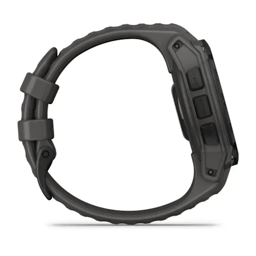 GARMIN Instinct E Smart Watch - 40 mm, Black with Charcoal Silicone Band thumbnail