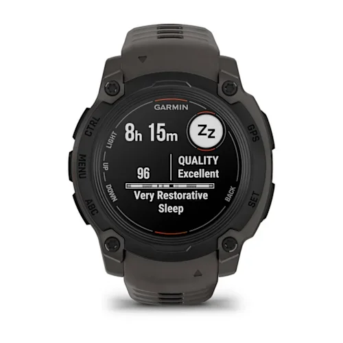 GARMIN Instinct E Smart Watch - 40 mm, Black with Charcoal Silicone Band thumbnail
