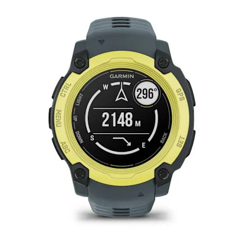 GARMIN Instinct E Smart Watch - 40 mm, Electric Lime with Twilight Silicone Band thumbnail