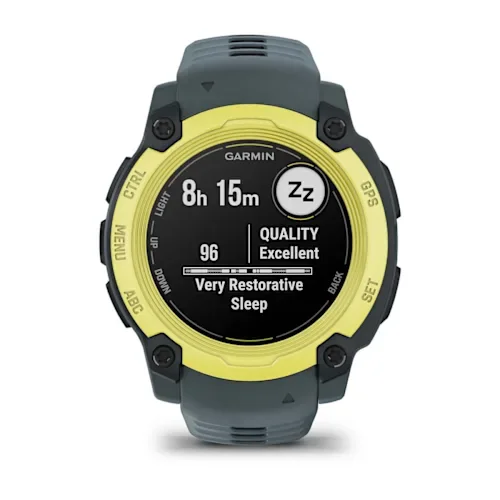GARMIN Instinct E Smart Watch - 40 mm, Electric Lime with Twilight Silicone Band thumbnail