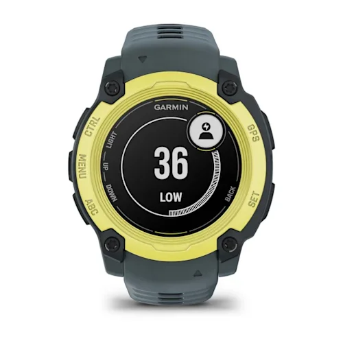 GARMIN Instinct E Smart Watch - 40 mm, Electric Lime with Twilight Silicone Band thumbnail