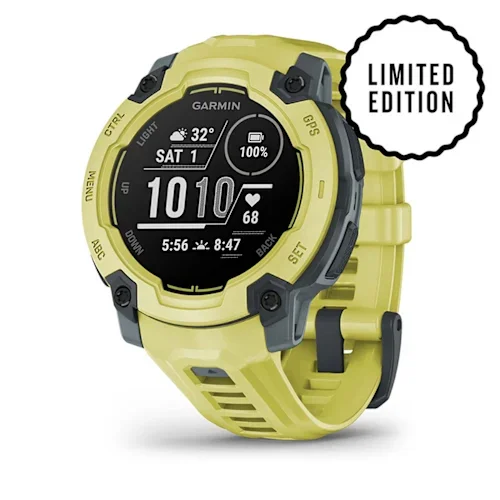 GARMIN Instinct E Smart Watch - 45 mm, Electric Lime with Electric Lime Silicone Band