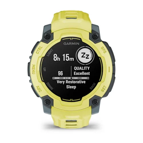 GARMIN Instinct E Smart Watch - 45 mm, Electric Lime with Electric Lime Silicone Band thumbnail