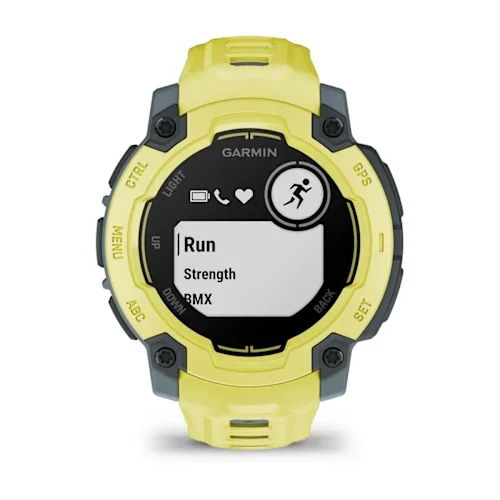 GARMIN Instinct E Smart Watch - 45 mm, Electric Lime with Electric Lime Silicone Band thumbnail