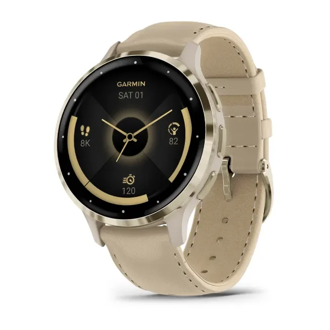 GARMIN Venu 3S - Soft Gold & French Grey