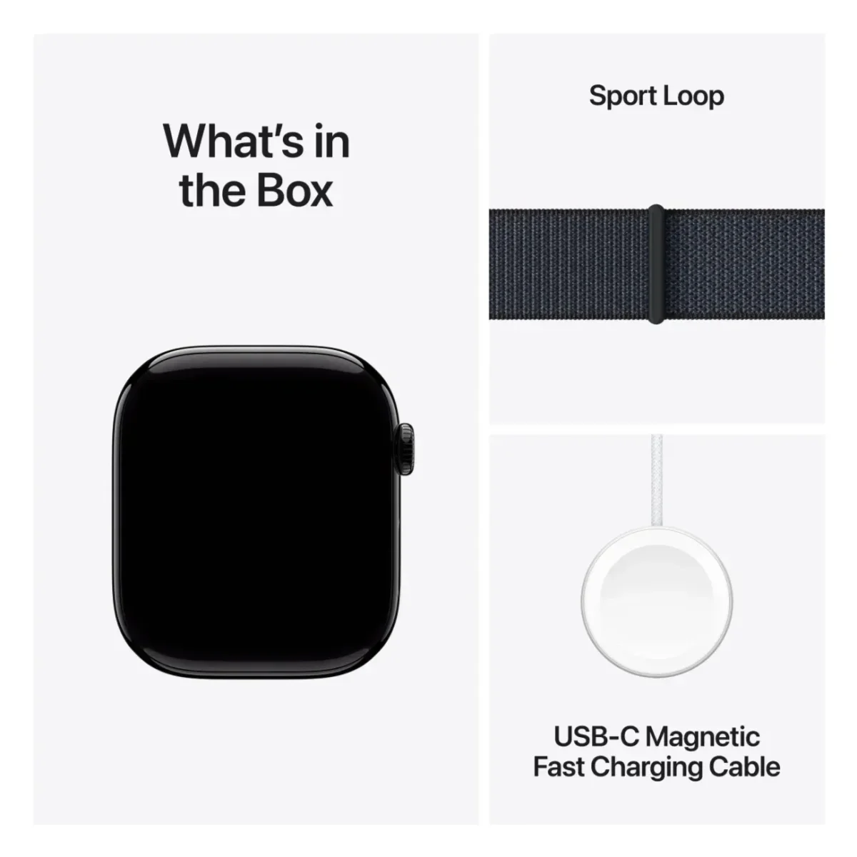 Apple Watch Series 10 Cellular - 46 mm Aluminium Case, Sport Loop thumbnail