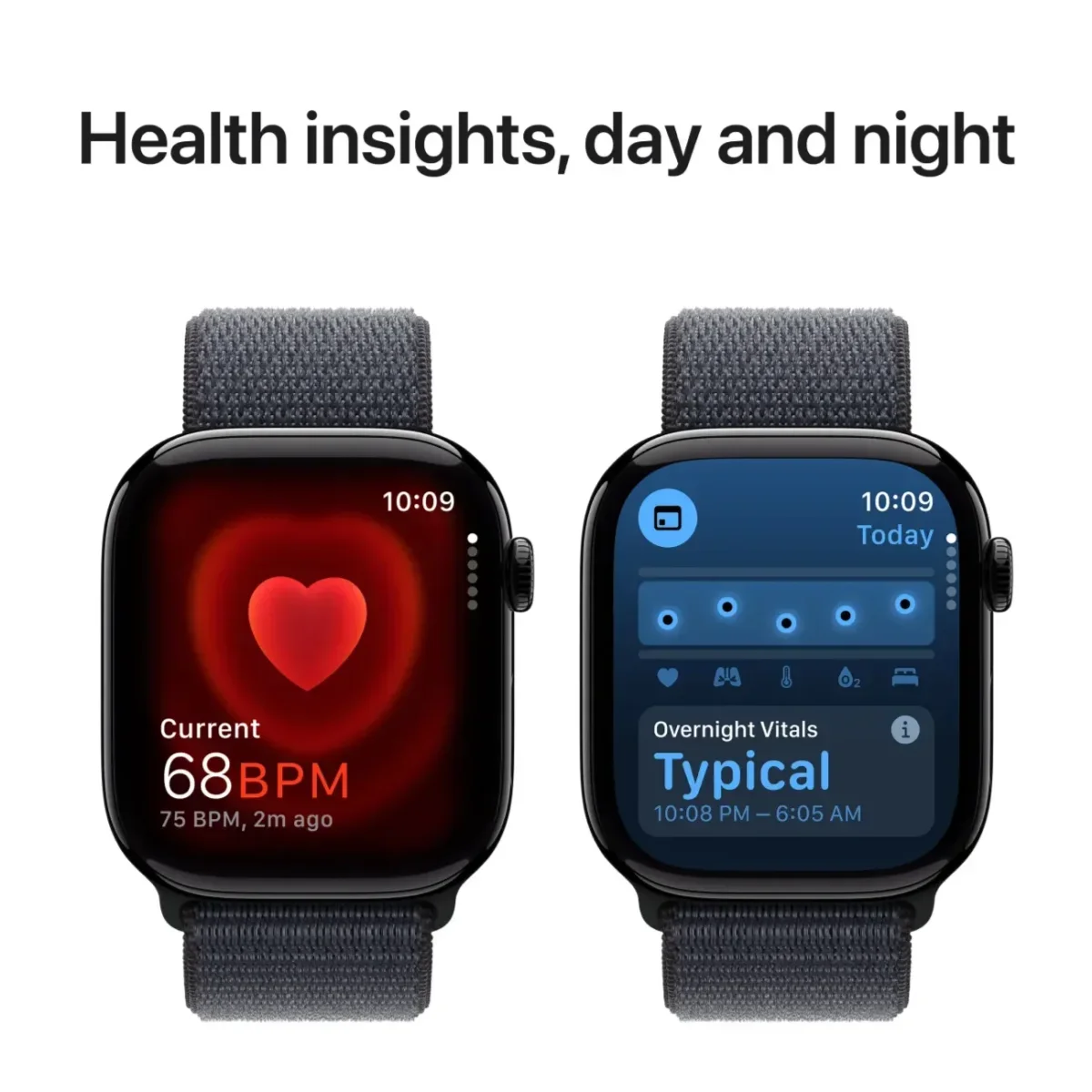 Apple Watch Series 10 Cellular - 46 mm Aluminium Case, Sport Loop thumbnail