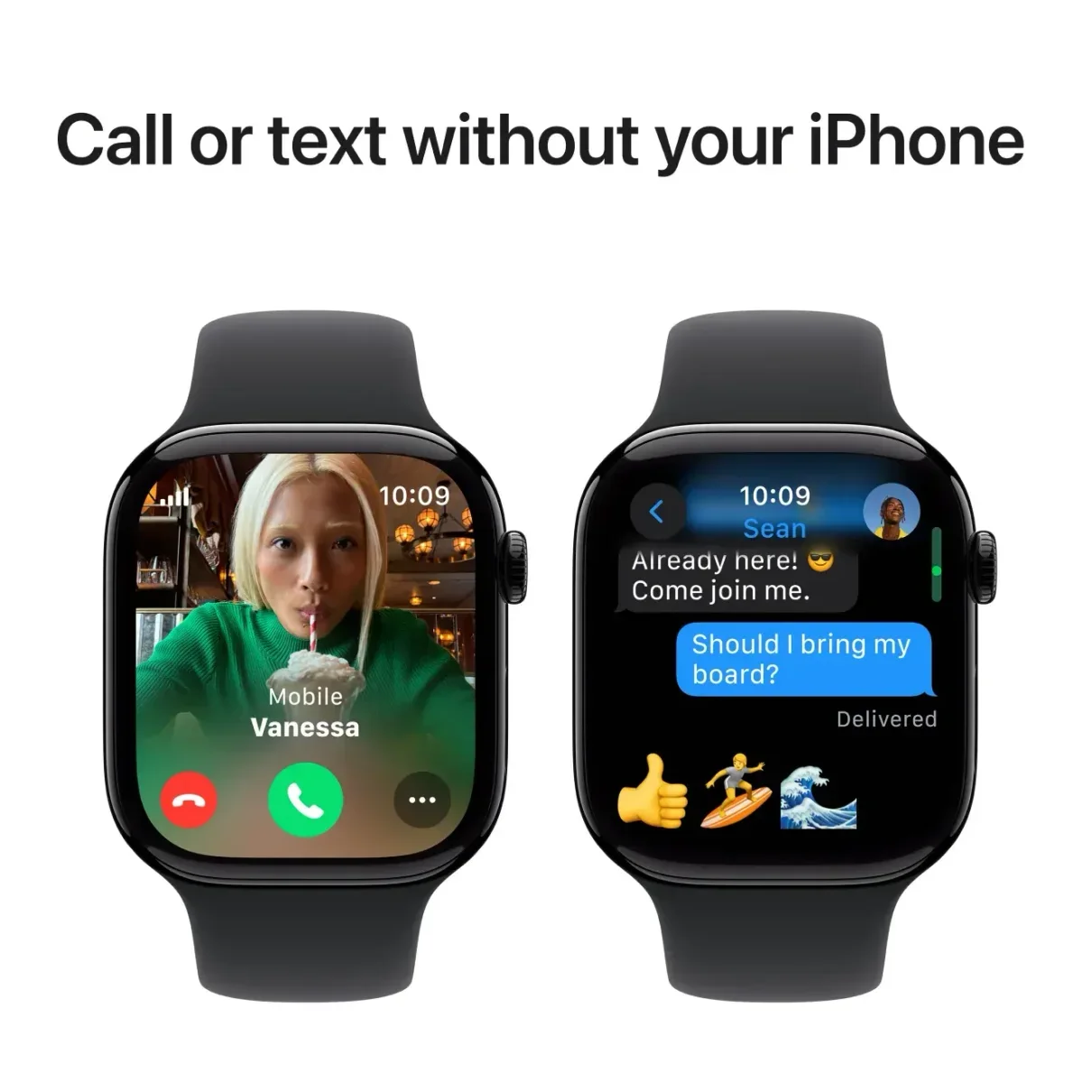 Apple Watch Series 10 GPS - 46 mm Aluminium Case, Sport Band, M/L thumbnail