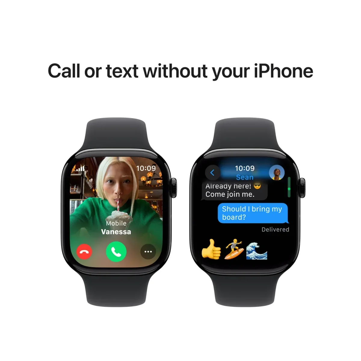 Apple Watch Series 10 GPS - 46 mm Aluminium Case, Sport Band, S/M thumbnail