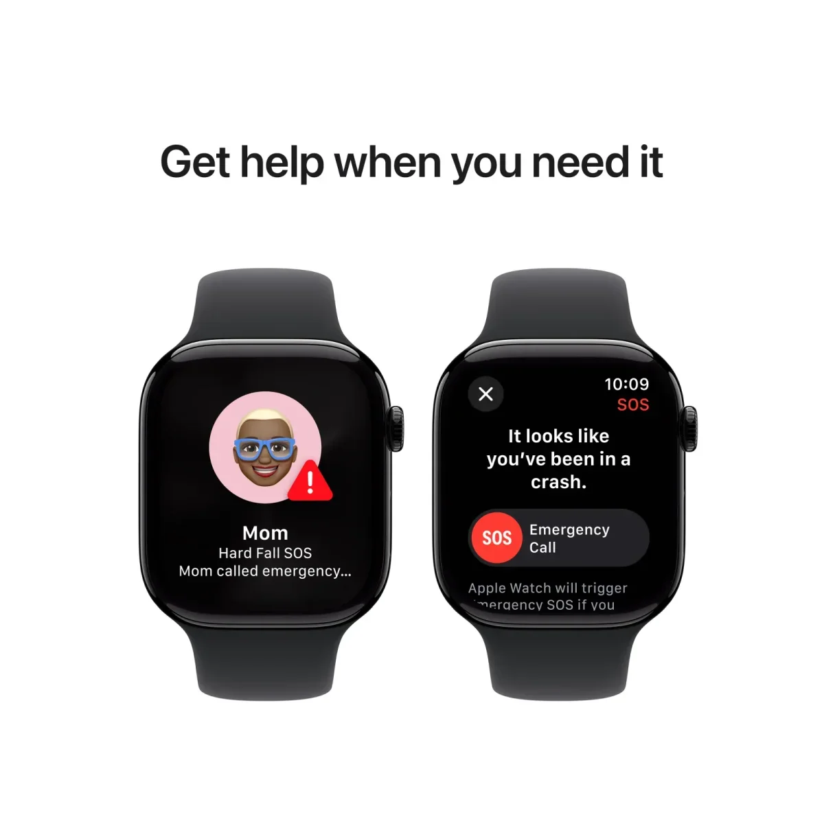 Apple Watch Series 10 GPS - 46 mm Aluminium Case, Sport Band, S/M thumbnail