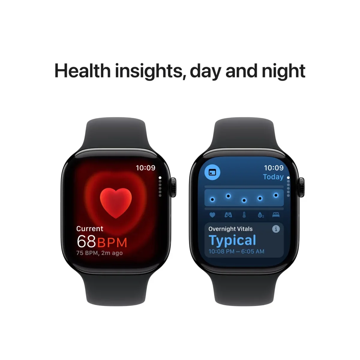 Apple Watch Series 10 GPS - 46 mm Aluminium Case, Sport Band, S/M thumbnail