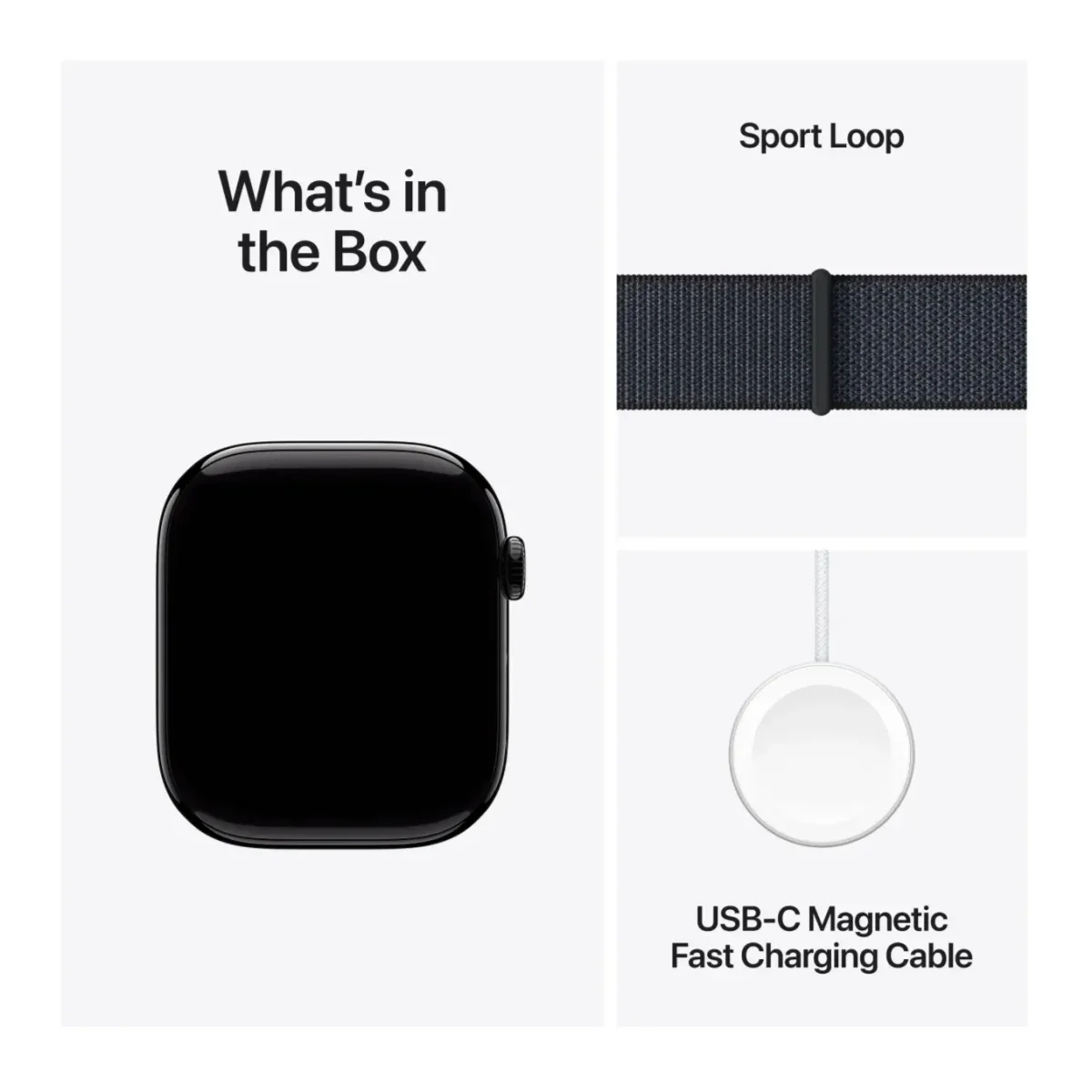 Apple Watch Series 10 GPS - 46 mm Aluminium Case, Sport Loop thumbnail