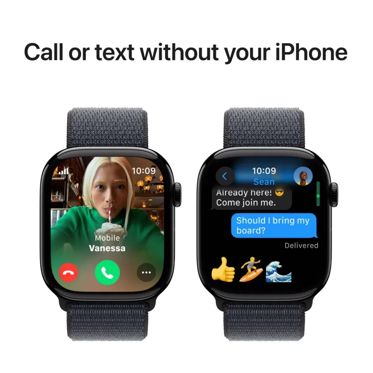 Apple Watch Series 10 GPS - 46 mm Aluminium Case, Sport Loop thumbnail