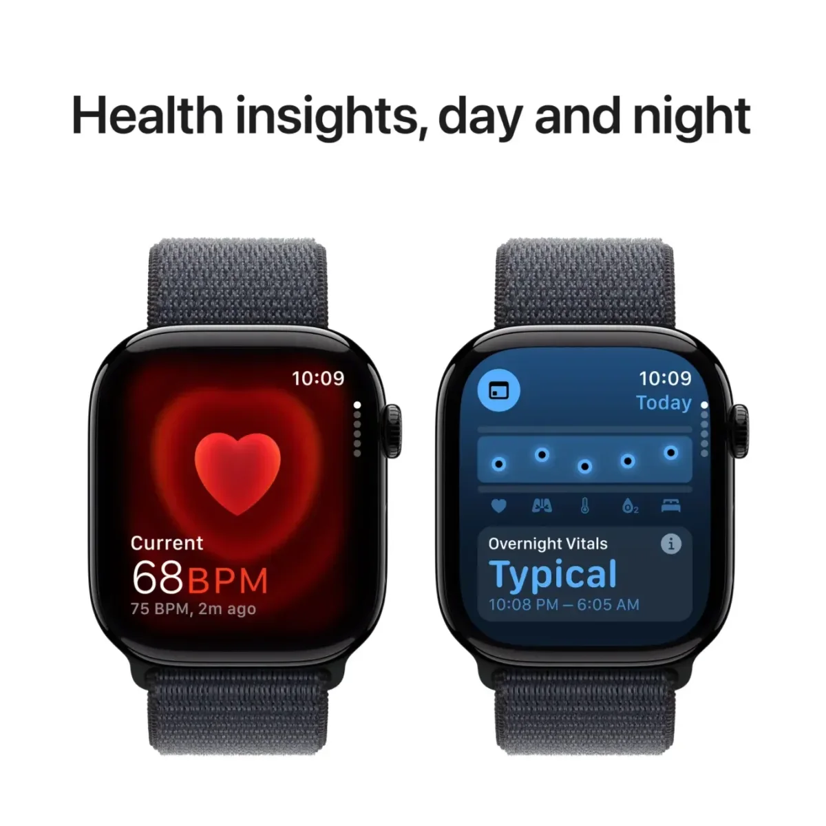 Apple Watch Series 10 GPS - 46 mm Aluminium Case, Sport Loop thumbnail