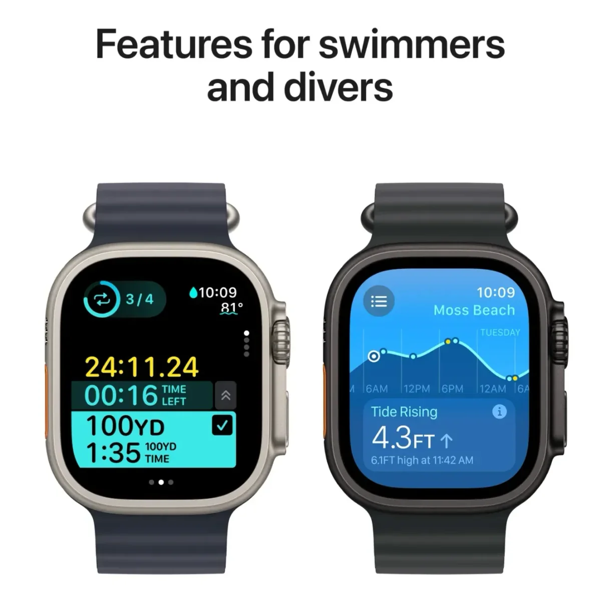 Apple Watch Ultra 2 Cellular - 49 mm Titanium Case, Milanese Loop, Large thumbnail