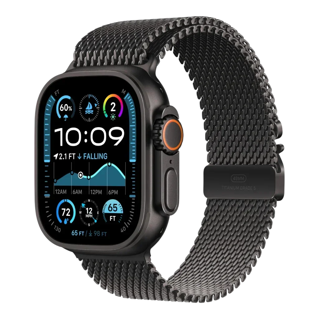 Apple Watch Ultra 2 Cellular - 49 mm Titanium Case, Alpine Loop/Milanese Loop, Medium