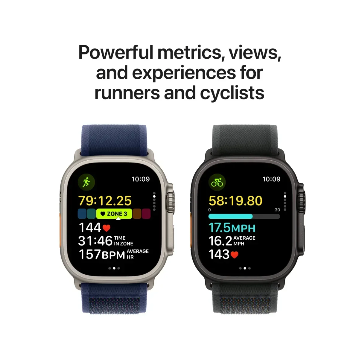 Apple Watch Ultra 2 Cellular - 49 mm Titanium Case, Alpine Loop/Milanese Loop, Medium thumbnail